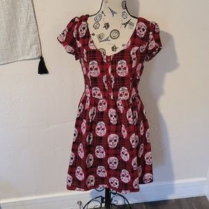 Hot Topic Plaid School Girl Dress